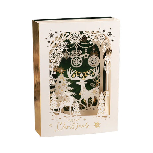 Christmas 3D Display Card - Green